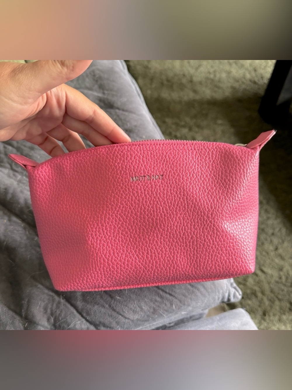 Matt & Nat vegan mini purity case in colour “rosebud”